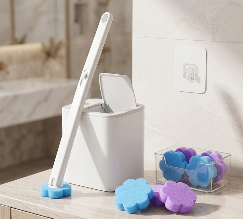 ZuiverKlik™ - Toiletborstel met Vervangbare Kop